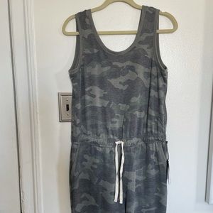 Cotton Camo Jumpsuit
